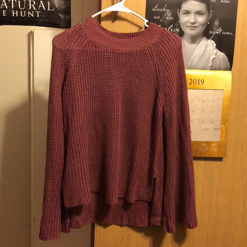 Pink Sweater